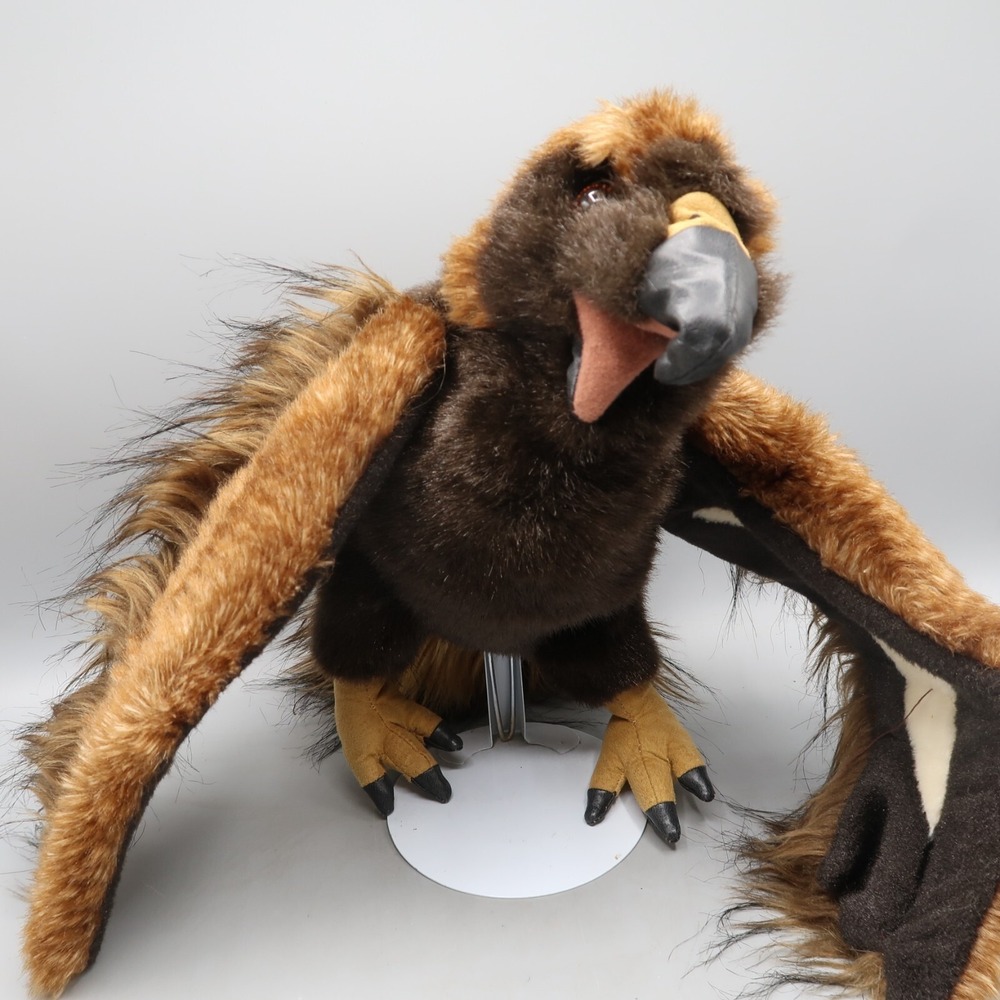 Folkmanis Large Golden Eagle‎ Hand Puppet Brown & Gold Bird Rare